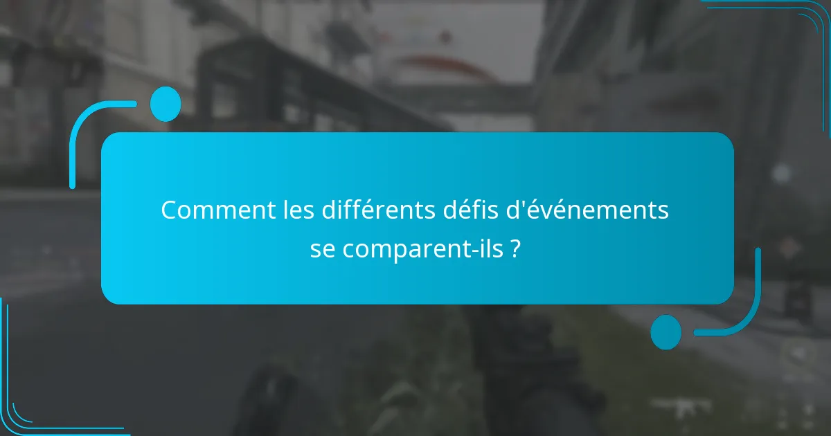 Comment compléter efficacement les défis d’événements ?