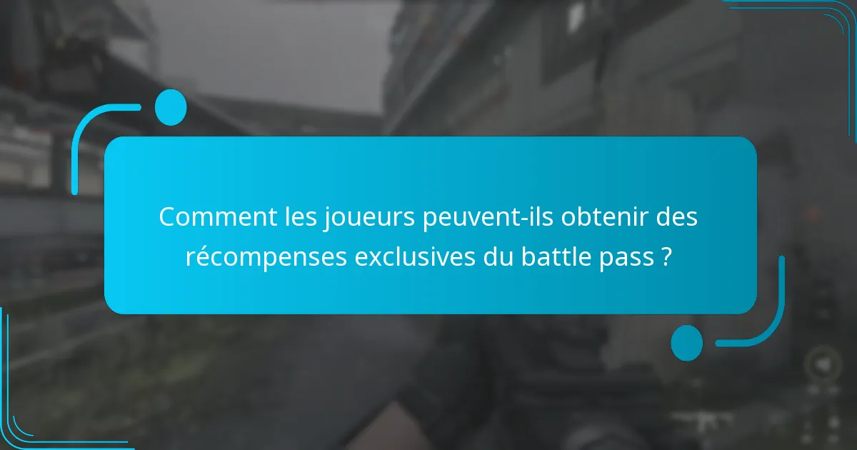 Quels skins d’opérateur uniques sont disponibles dans le battle pass actuel ?