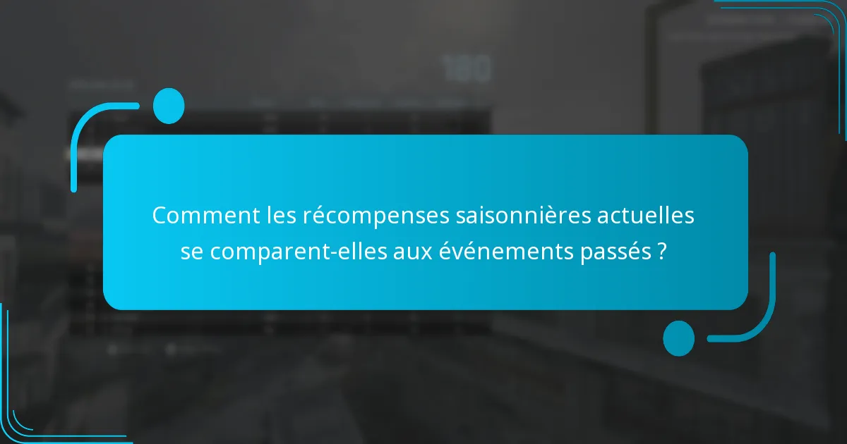 Comment les joueurs peuvent-ils participer aux événements saisonniers ?