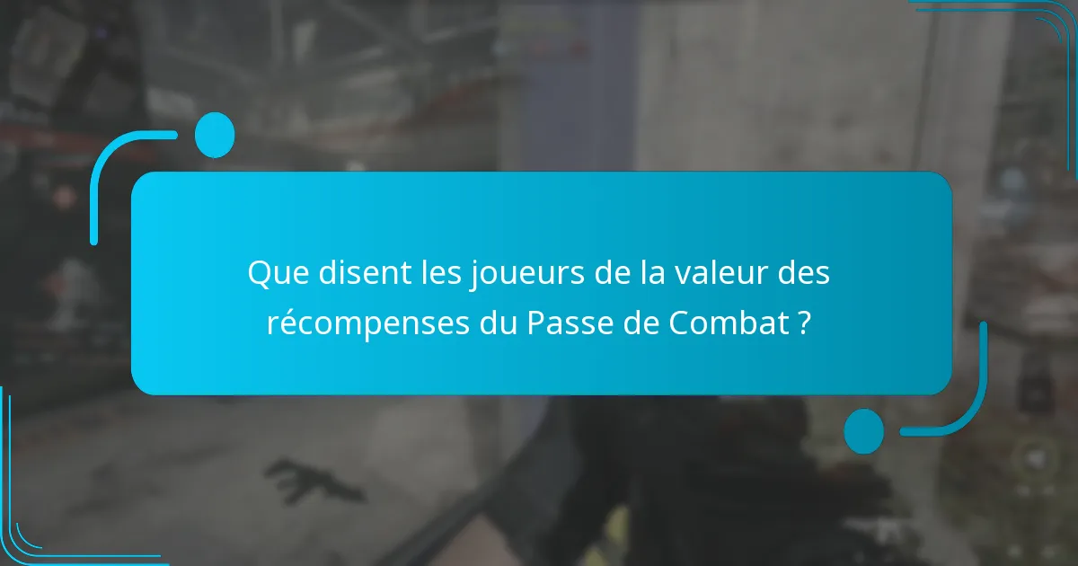 Comment les récompenses du Passe de Combat se comparent-elles à d’autres jeux ?