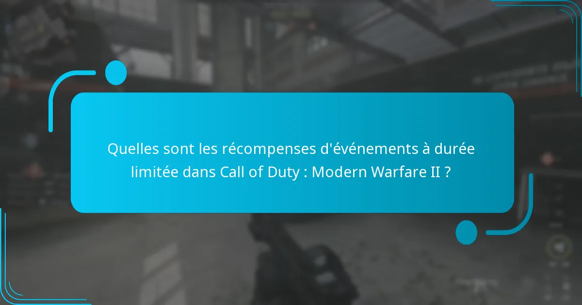 Quels skins d’armes sont disponibles lors des événements à durée limitée ?